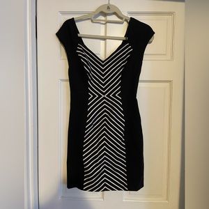 Fitted Black Mini Dress